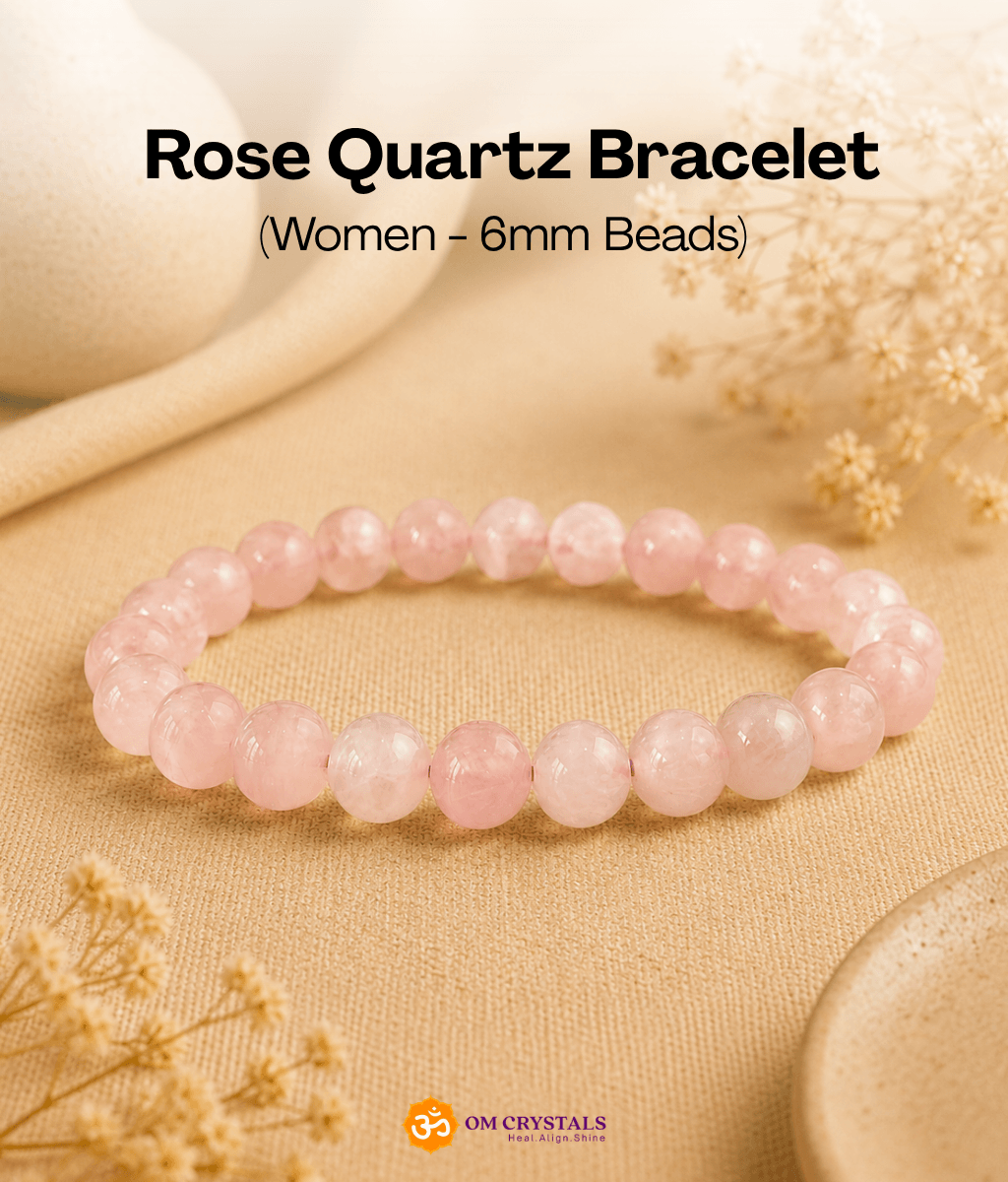 Rose Quartz Crystal Bracelet