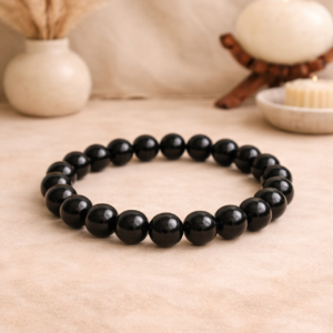 Black Obsidian Crystal Bracelet