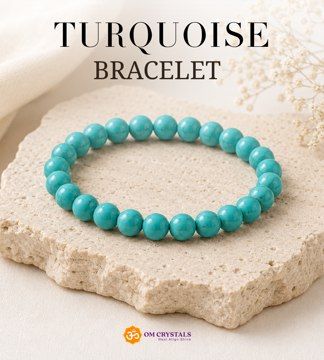 Turquoise Crystal Bracelet