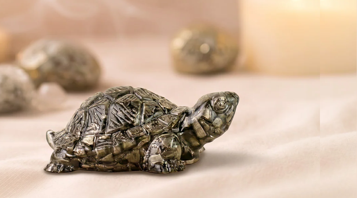 Pyrite Vastu Tortoise