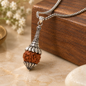 Siddh Rudraksha Hanuman Gada Pendant