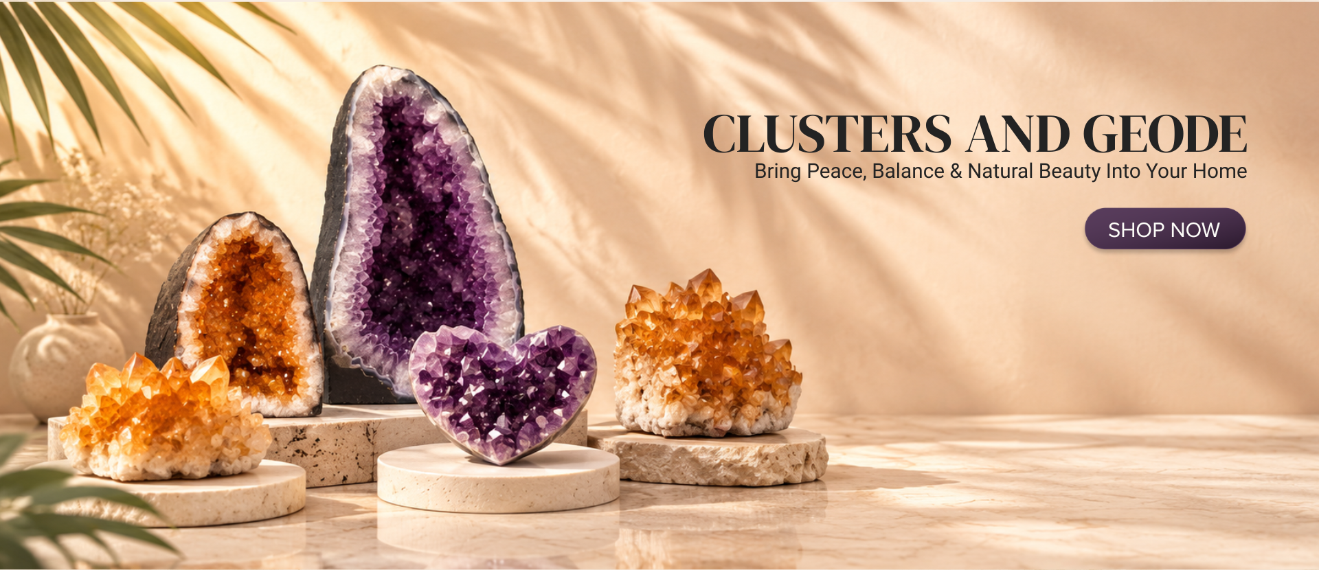 clusters and geode
